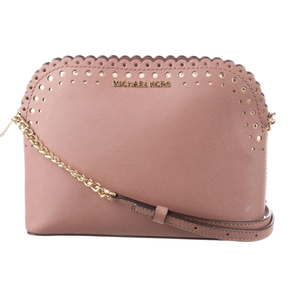 Michael Kors Pink Studded Bag